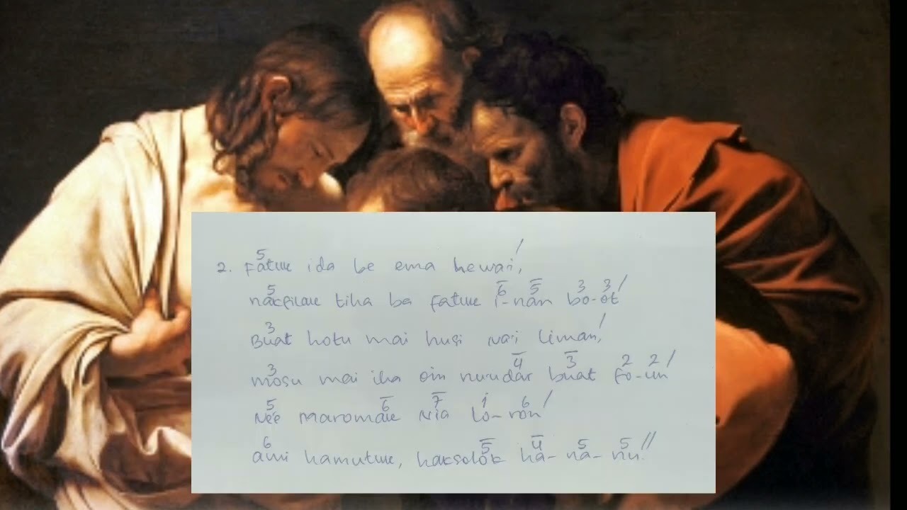 Salmo Responsorial 2° Domingo da Pascoa, Ano C : Imi Hahí Na'i Basa Nia Laran Luak