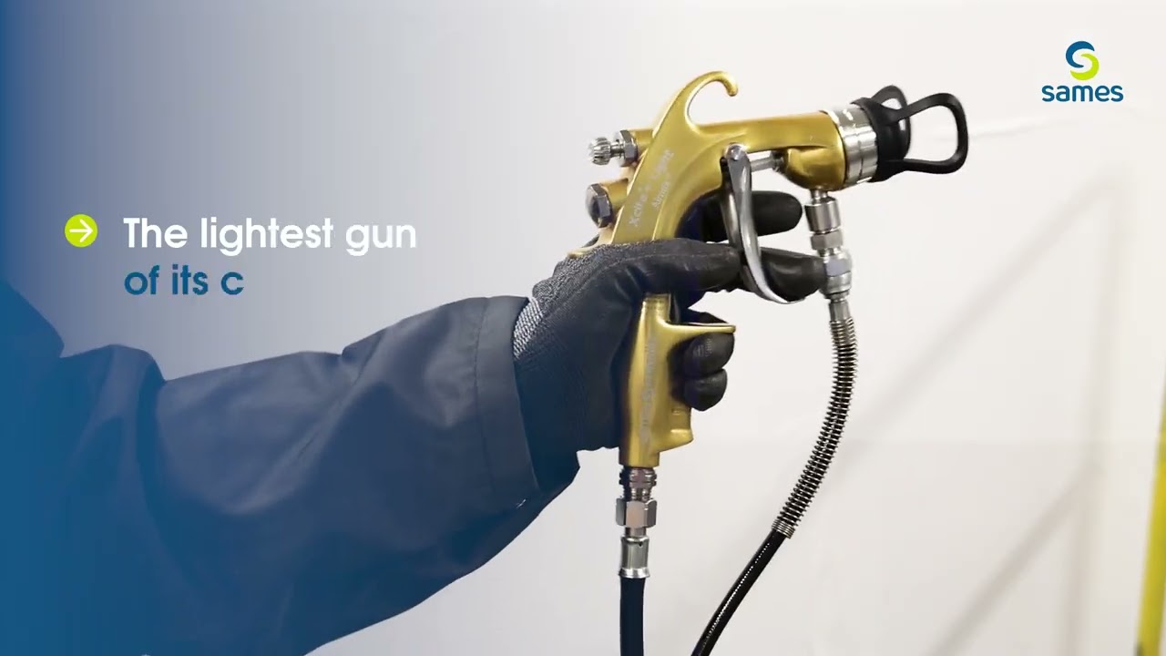 Discover the Xcite+® spray guns for industrial finishing professionals.| Sames