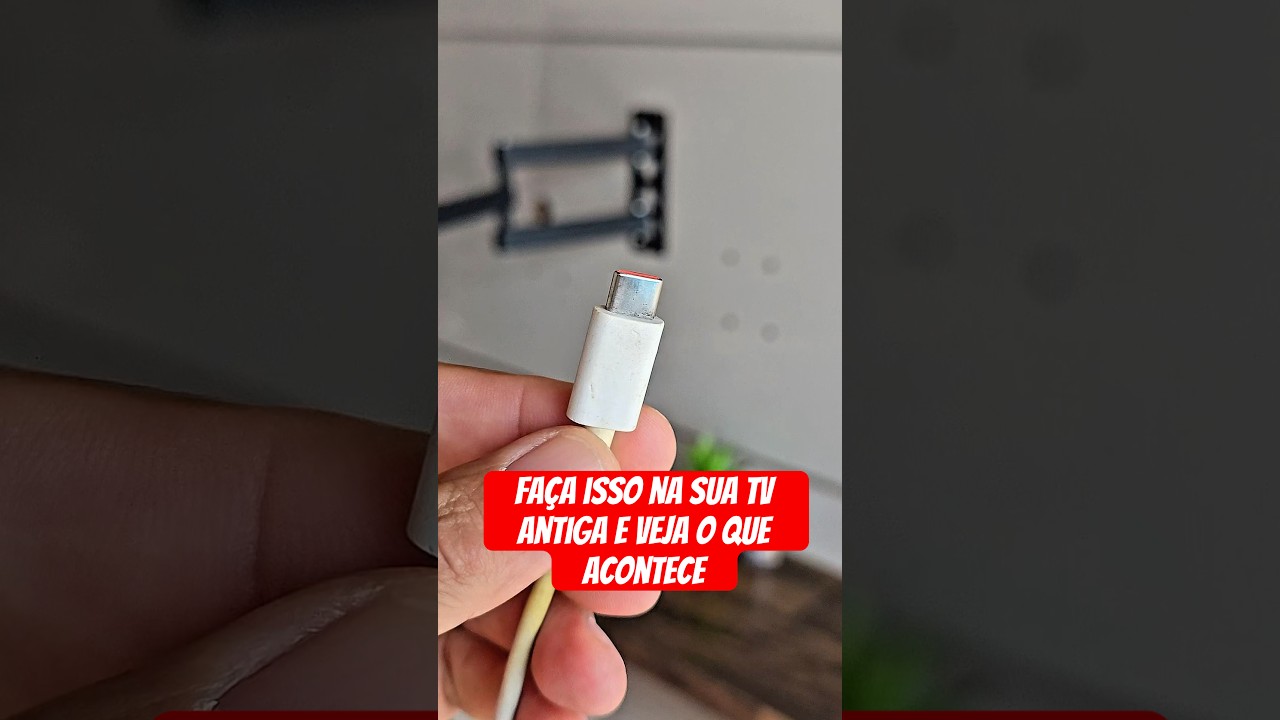 N&Atilde;O JOGUE SUA TV ANTIGA NO LIXO SEM ANTES SABER DISSO! Como transformar tv antiga em smartv