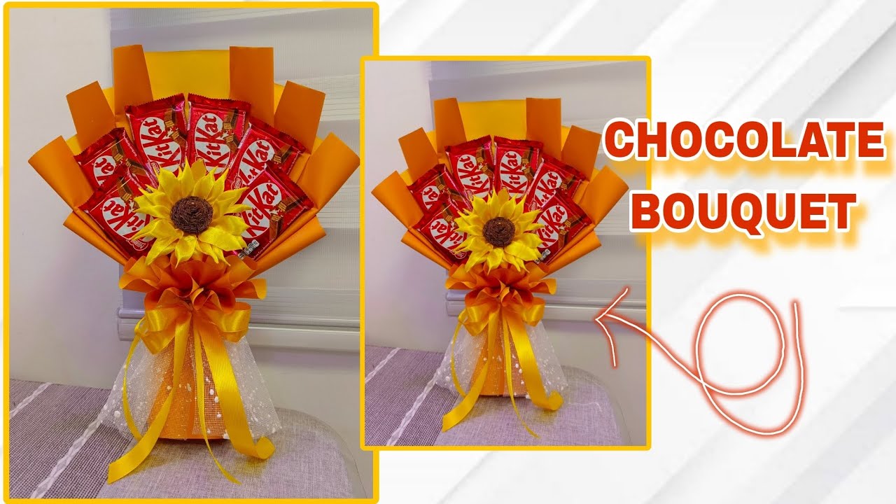 HOW TO MAKE CHOCOLATE BOUQUET