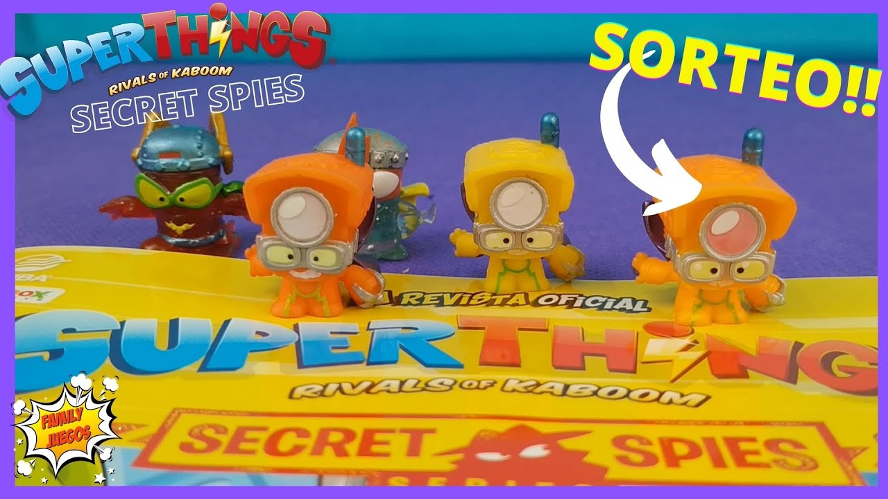 REVISTA SUPERZINGS SERIE 6 Quieres ganar un Oculus Max ultrararo SuperThings Secret Spies SORTEO