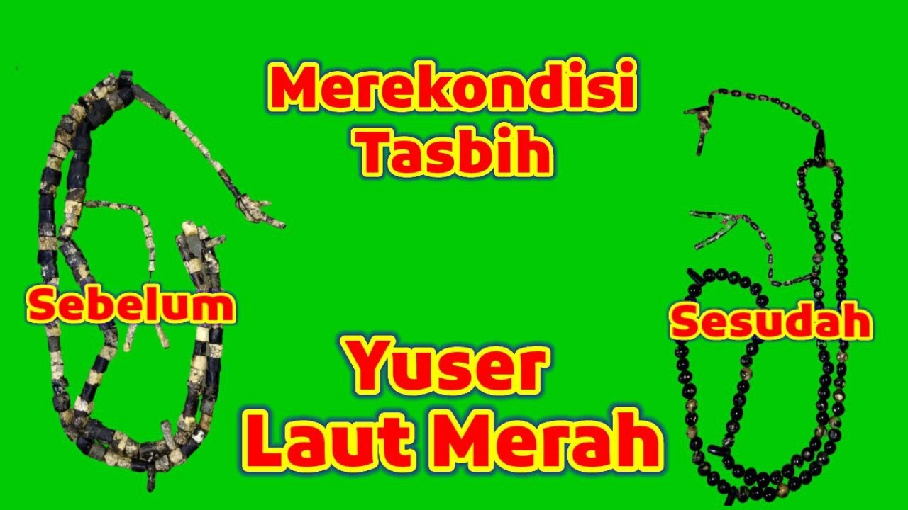 Merekondisi Tasbih Yuser Laut Merah