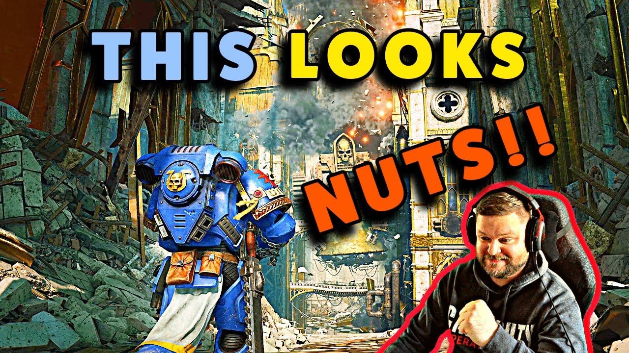 Intense Space Marines 2 Footage Released!!