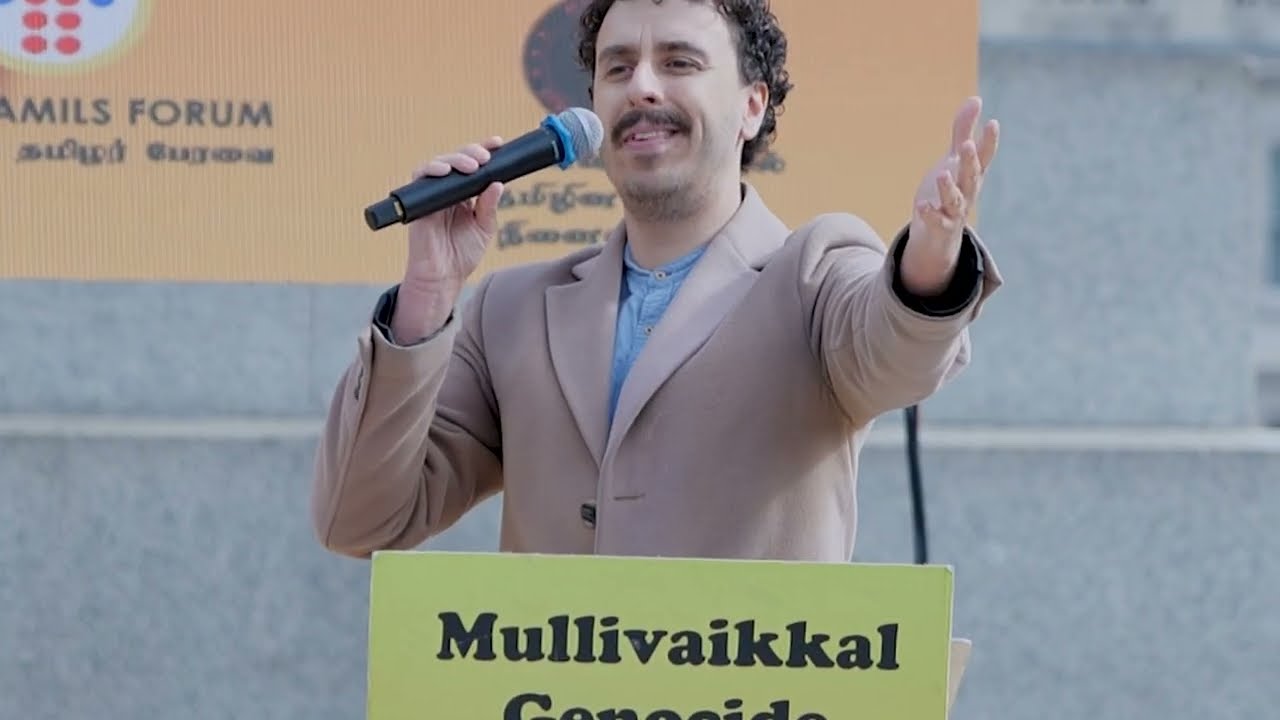 Mullivaikkal Tamil Genocide 16th Year Remembrance Day - Benali Hamdache's Speech