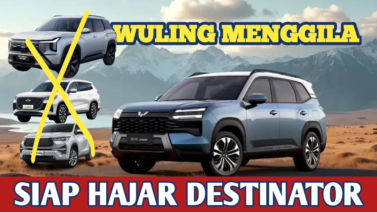 WULING STARLIGHT 560 MENANTANG INNOVA & DESTINATOR #mitsubishidestinator #wuling #trending #viral