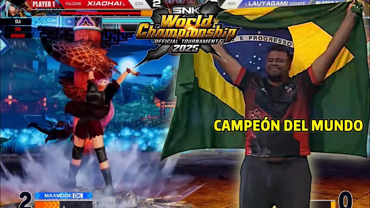 Mejores momentos del Campe&oacute;n Mundial 🏆 de KOF XV LauYagami