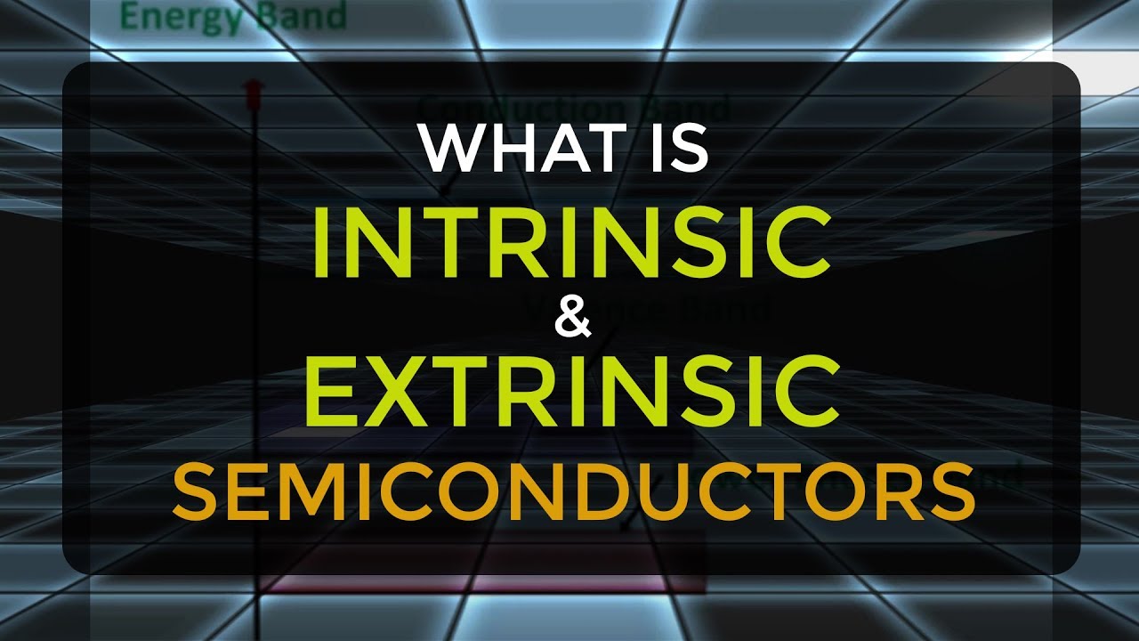 What is Intrinsic and Extrinsic Semiconductors | What is Doping | Electronic Devices & Circuits