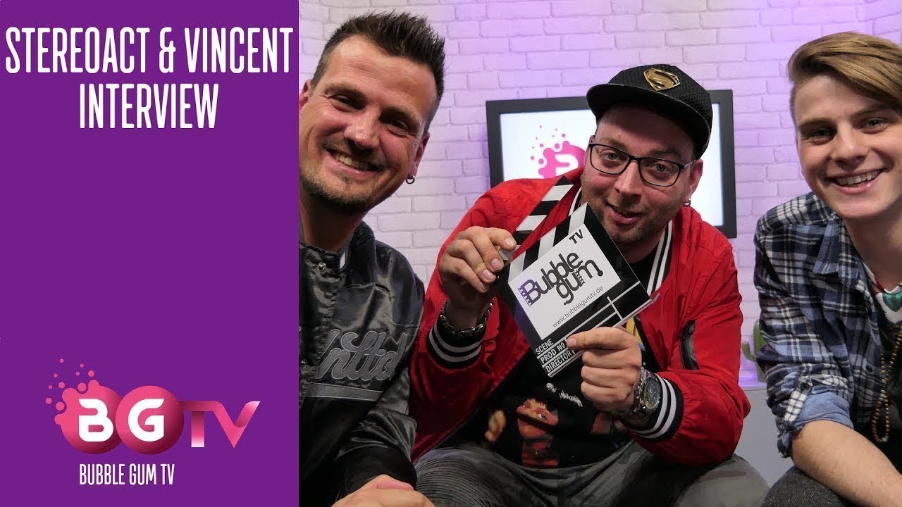 STEREOACT & VINCENT GROSS - Wollen nicht allein sein | Bubble Gum TV