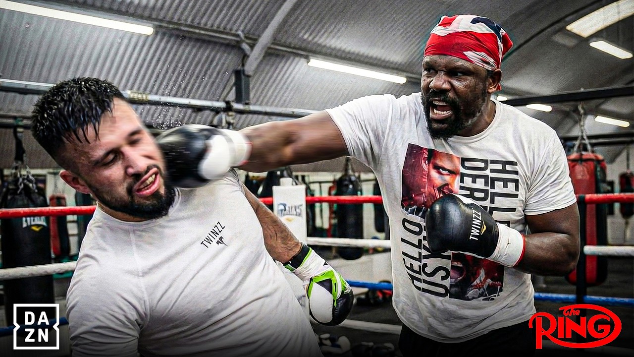 LEAKED FOOTAGE! Derek Chisora KNOCKS OUT Heavyweight in BRUTAL Sparring!
