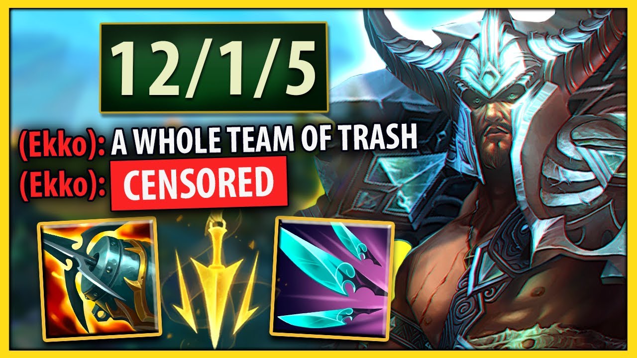 It Felt Like The Entire Team Was Feeding Me&hellip; - League of Legends