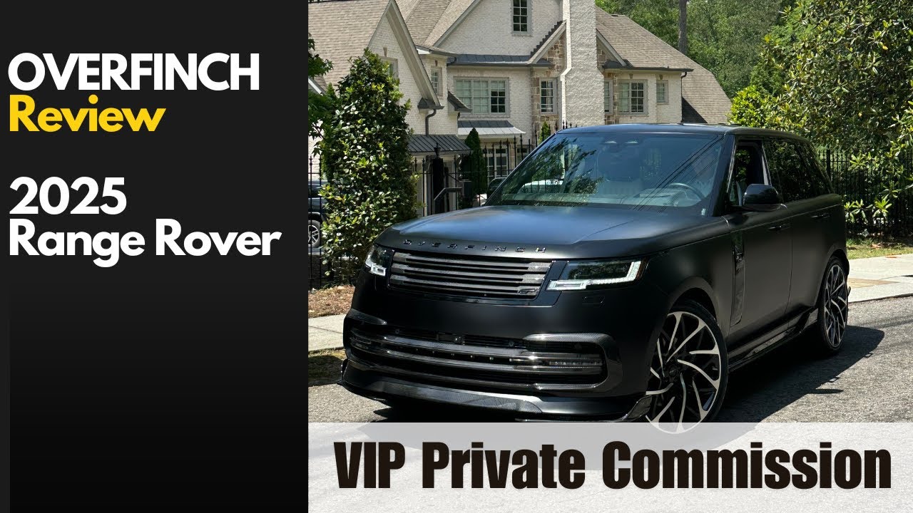 VIP Client Commission Overfinch Project! 2025 Range Rover Autobiography.