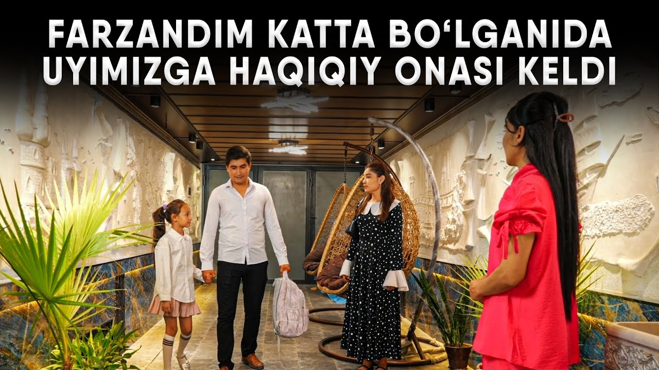 FARZANDIM KATTA BO'LGANIDA UYIMIZGA HAQIQIY ONASI KELDI