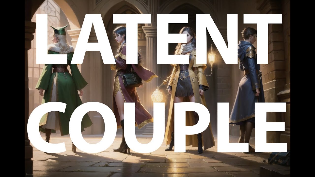 Latent Couple - морфинг, создание нескольких персонажей на одной генерации.