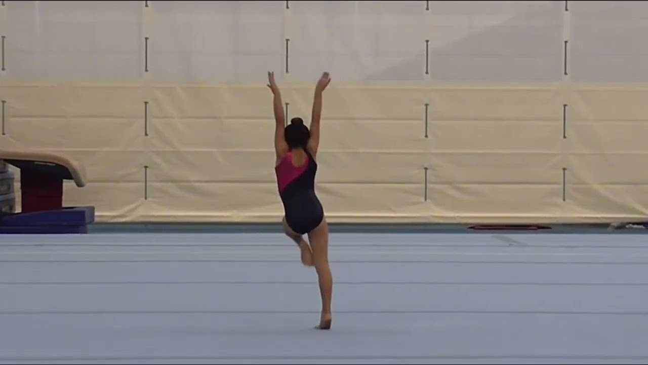 Level 4 Floor Routine | Cha Cha | AUSWAG