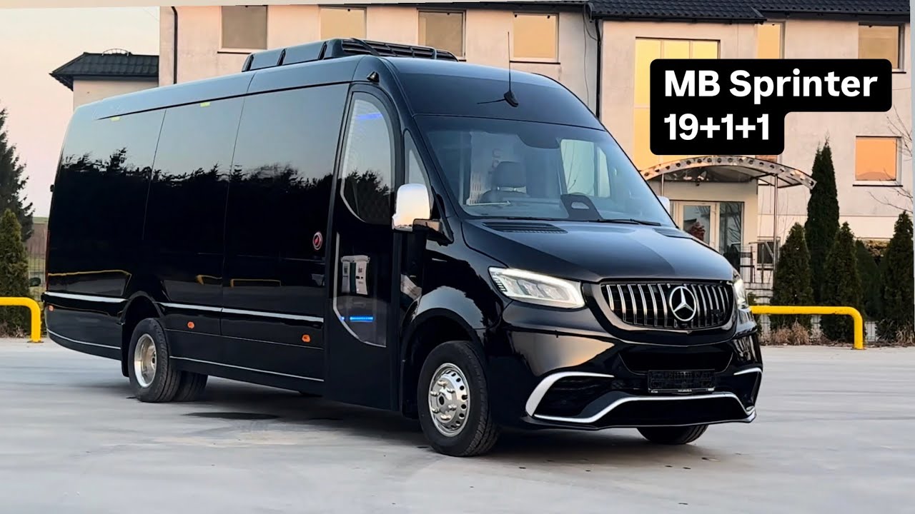 2025 Mercedes Sprinter 19+1+1 Exterior and interior