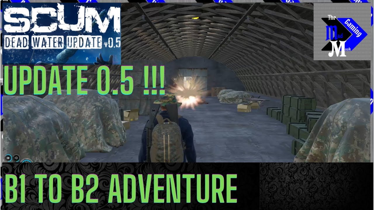 B2 Airfield SCUM .5 Update - SCUM Gameplay (2021)