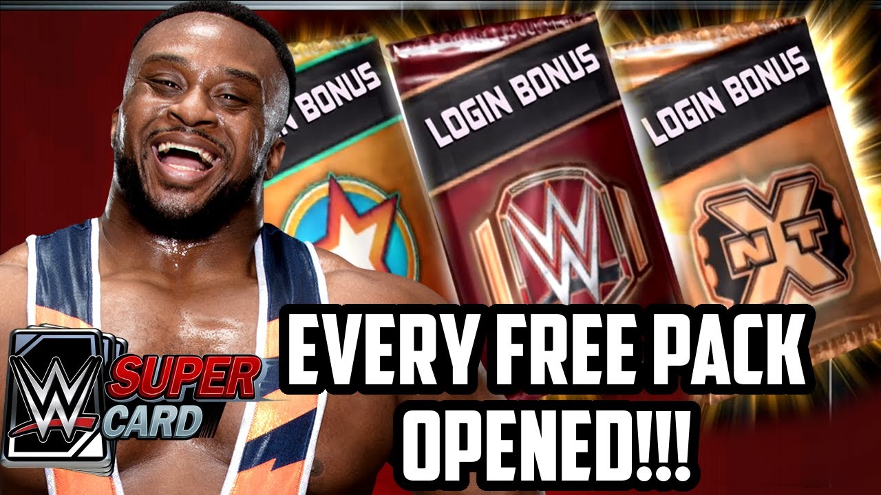 WWE SUPERCARD FREE PACKS & THE DIFFERENCE IT MAKES!!! (MAY LOGIN BONUS)
