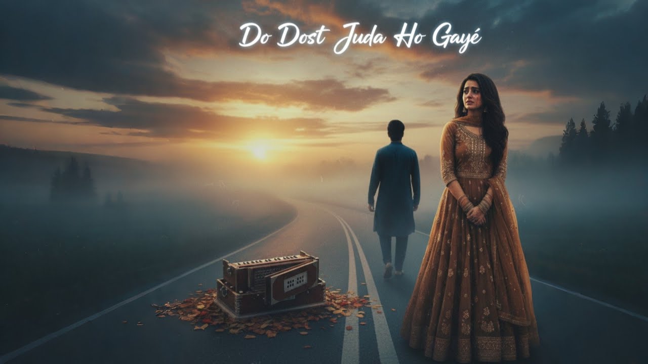 Do Dost Juda Ho Gaye | Emotional Qawwali × Ghazal | ek tarfa.1 | Heart Touching Song of Friendship