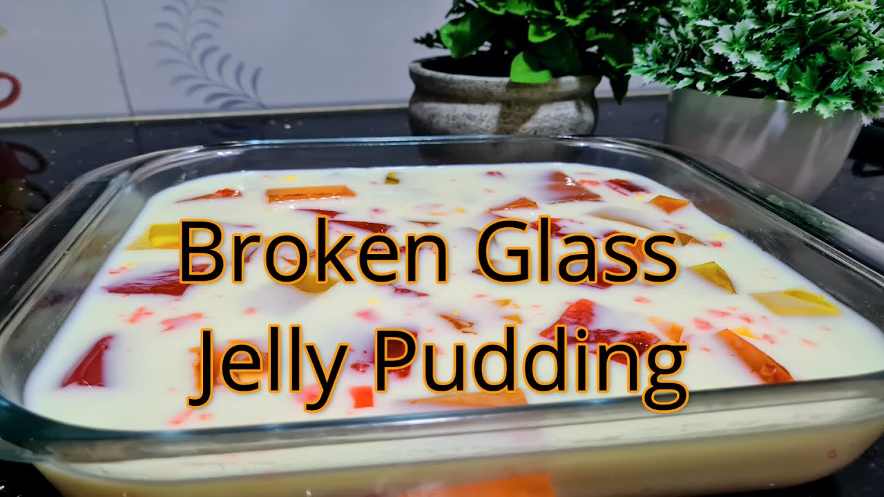 Broken Glass Jelly Pudding Recipe  l Milkmaid dessert recipes l #jellypudding