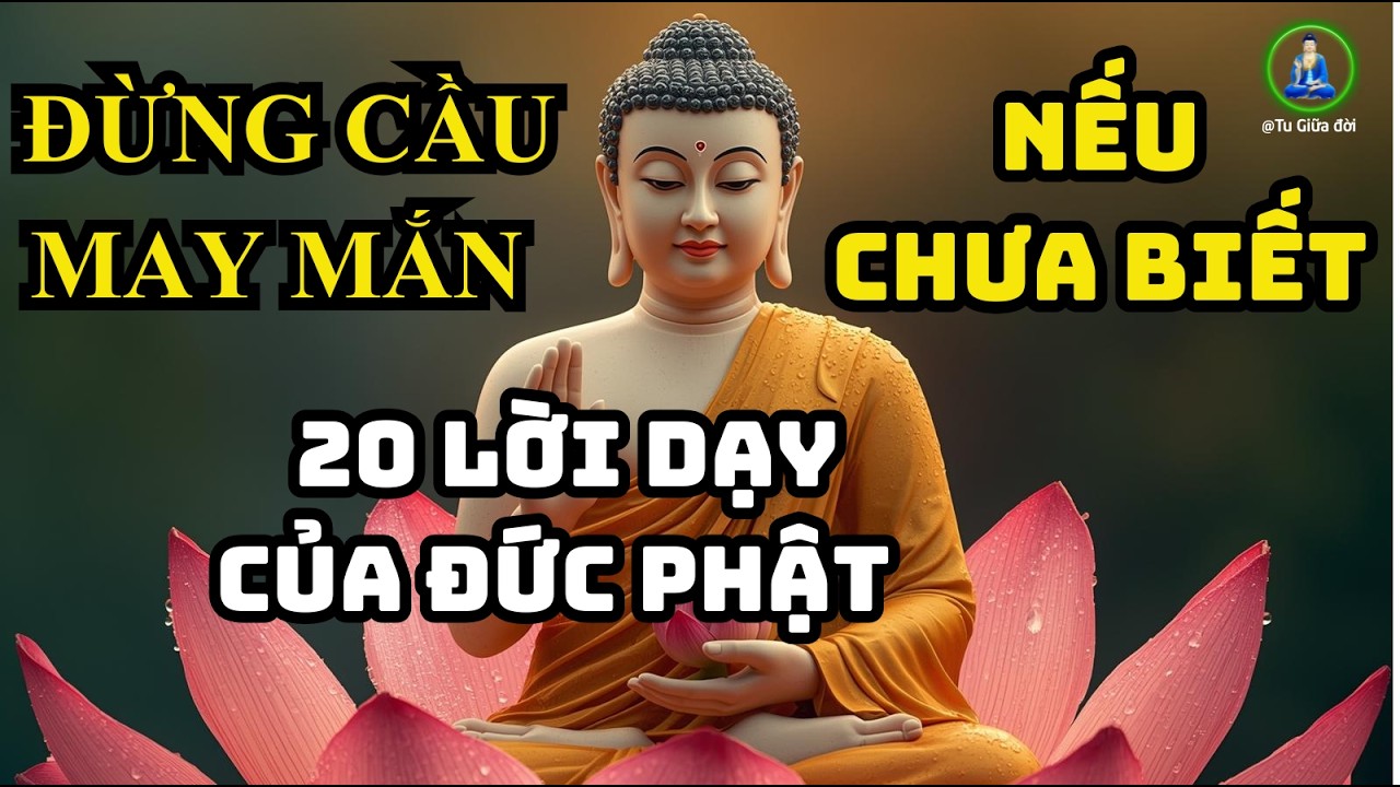 Đừng Cầu May Mắn Nếu Chưa Biết 20 Lời Dạy Này!