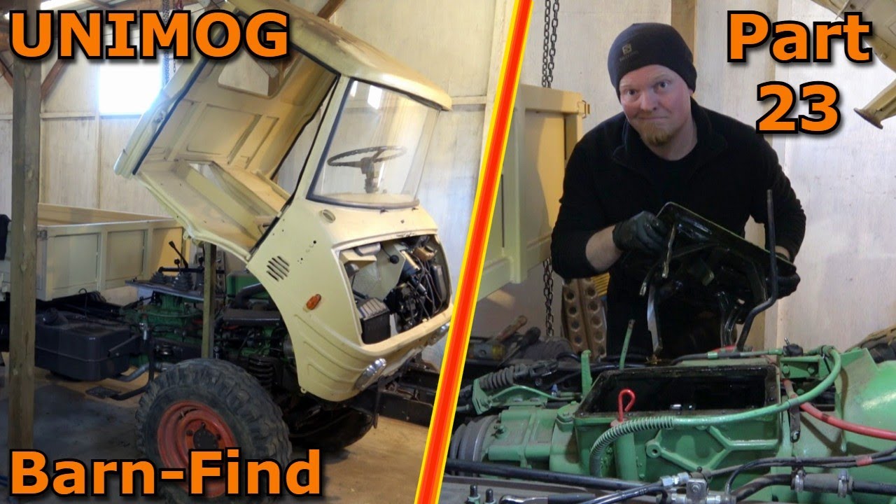 Unimog Barn Find. Part 23 - Gear-shift trouble and sticking clutch?