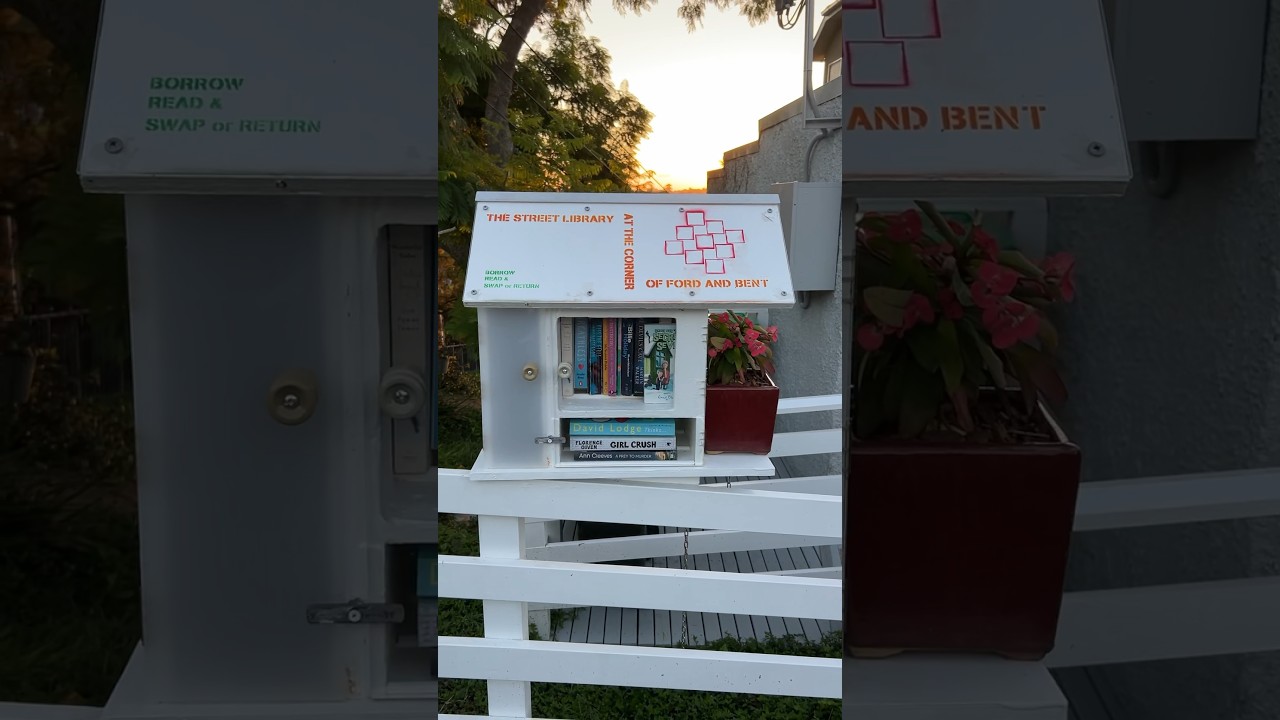 Cute Little Street Libraries in Greenwich, Sydney #australia #community #books