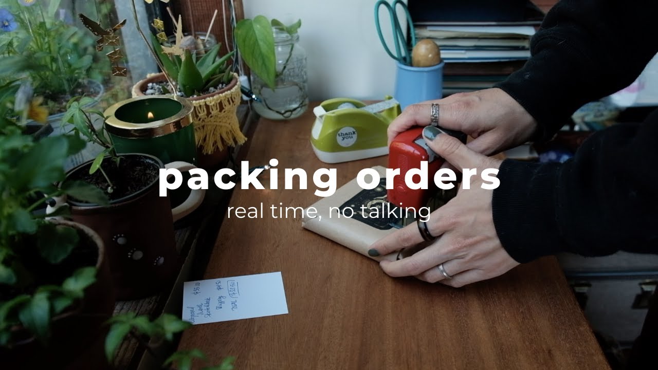 real time packaging orders | no talking, no mid roll ads