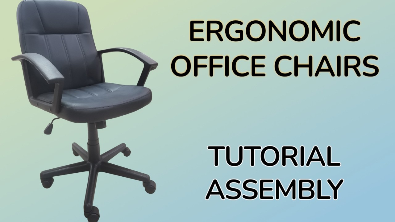 Ergonomic Office Chairs Polyurethane HOW TO ASSEMBLY?