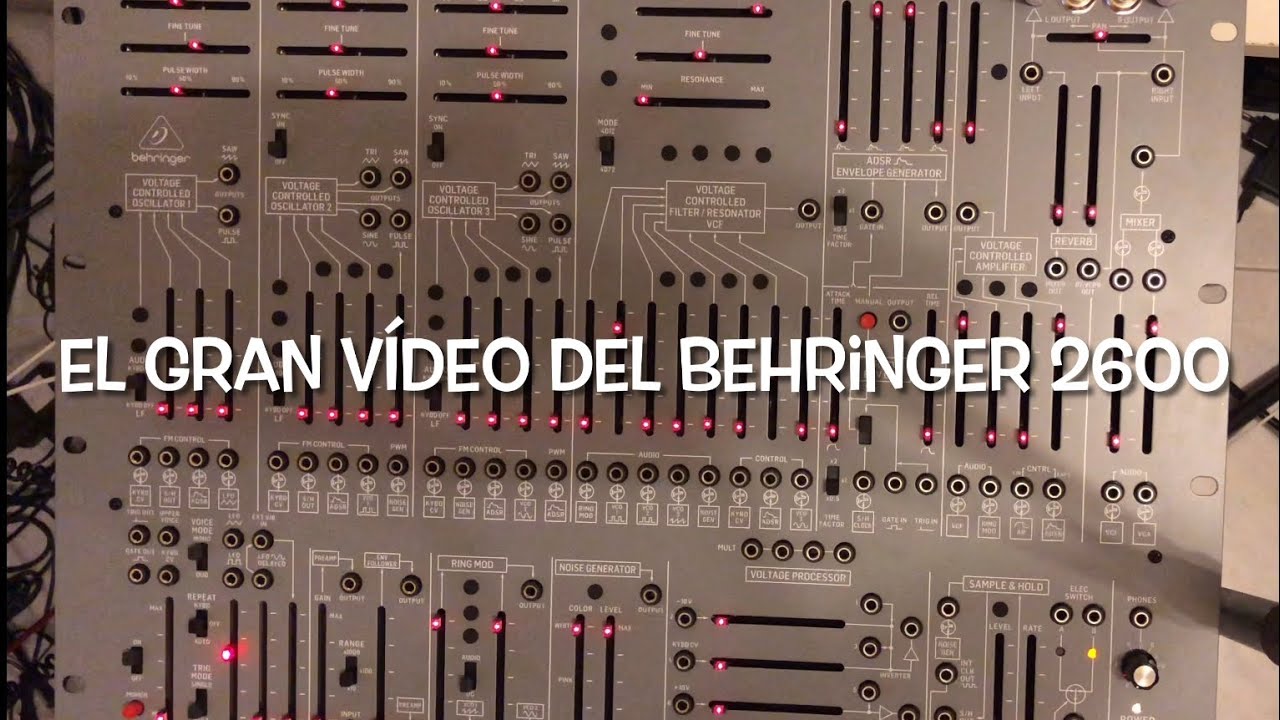 “El gran vídeo del Behringer 2600 Gray Meanie“ by Friendly Noise