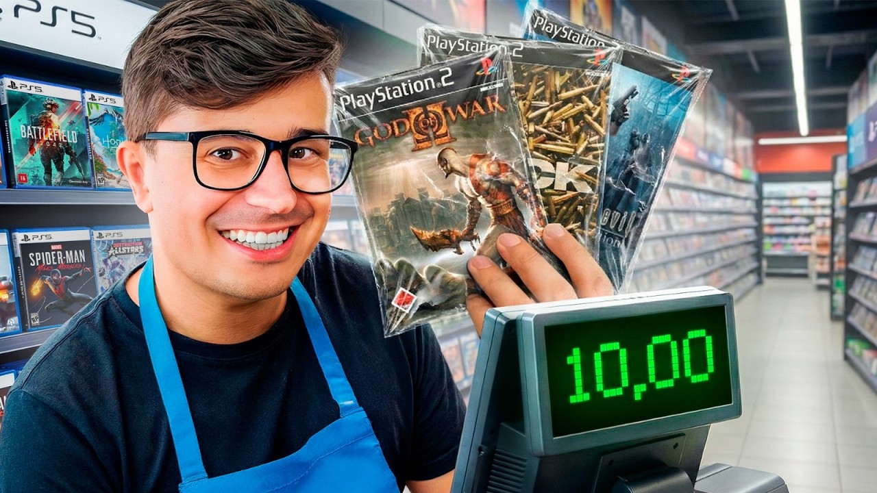 EU ABRI UMA LOJA DE GAMES (Vou falir?)