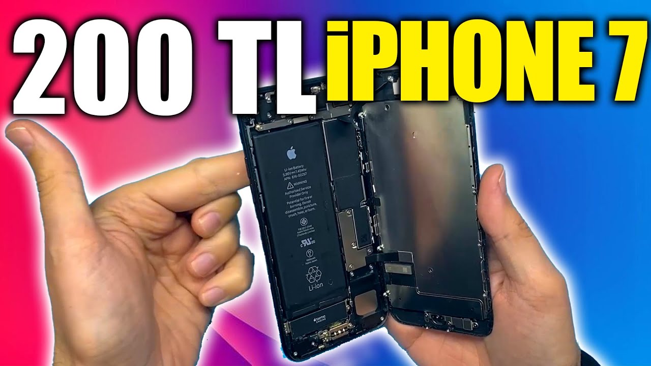 200 TL'ye Bit Pazarından iPhone 7 Alıdık 