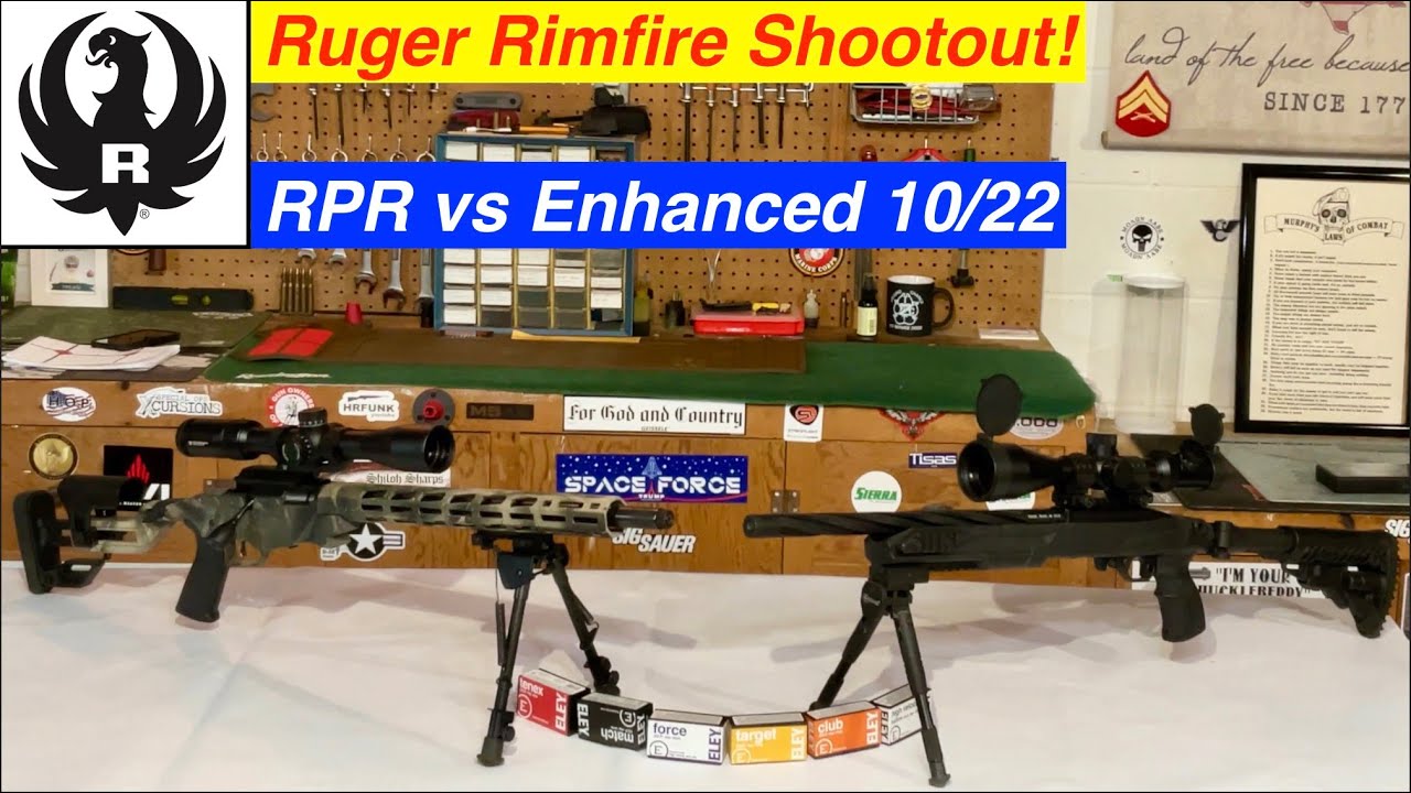 Ruger Rimfire Shootout! RPR против Enhanced 10/22