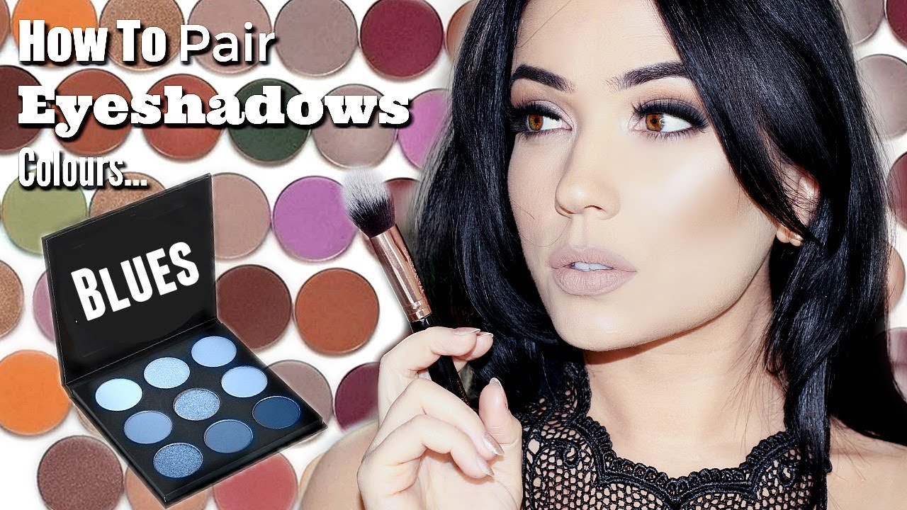 Beginner Eye Makeup | How To Pick Eyeshadow Combinations Using Blue Eyeshadows