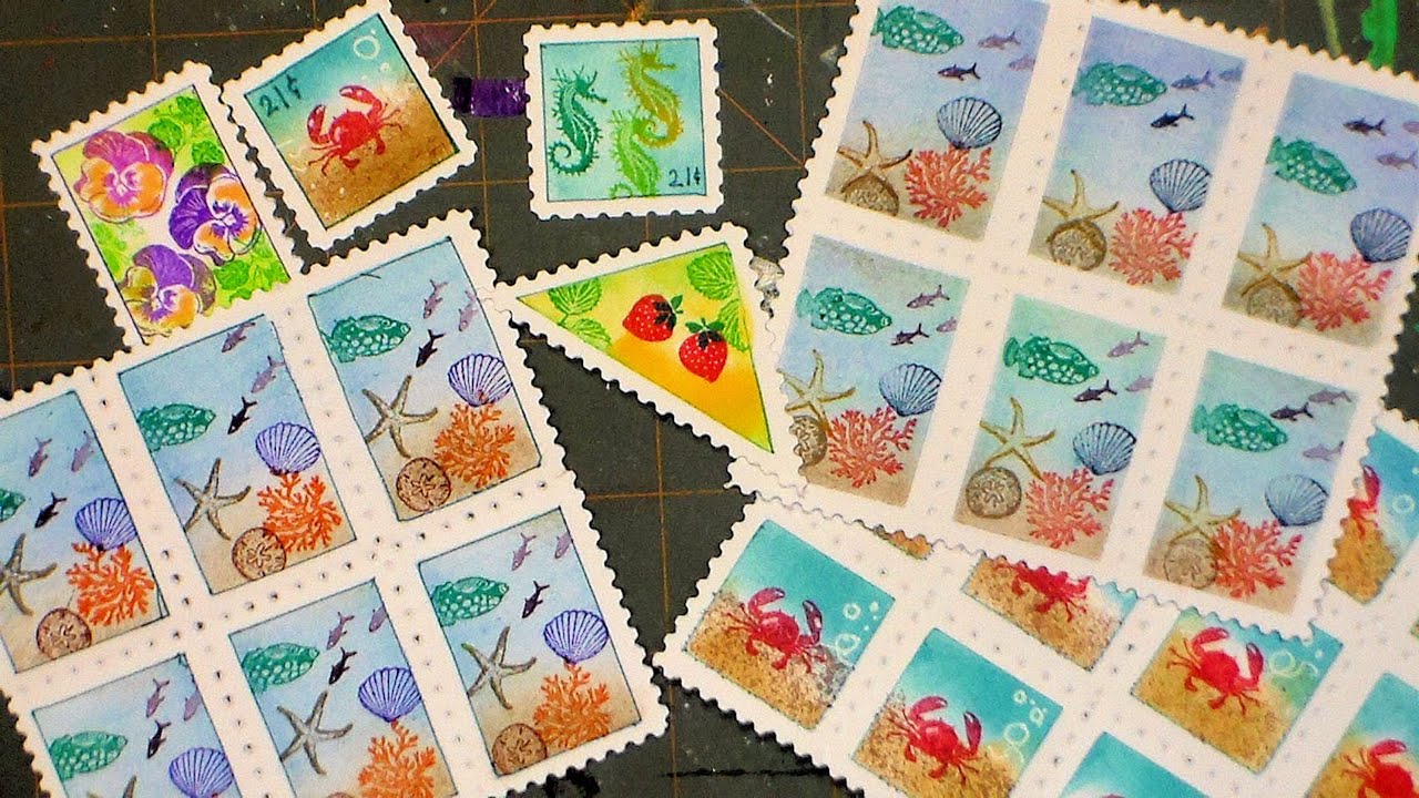 Postoids & Inchies! //Rubber Stamping Tutorial // DIY Ephemera