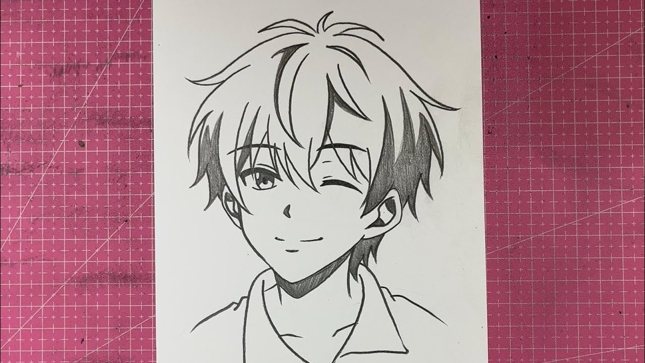 Cara Menggambar Anime Cowok Murah dan Simpel untuk pemula