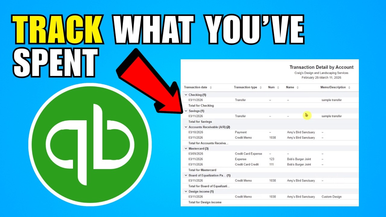 How To Track What You&rsquo;ve Spent Expense Reports In QuickBooks Online (2026) (Complete Guide)