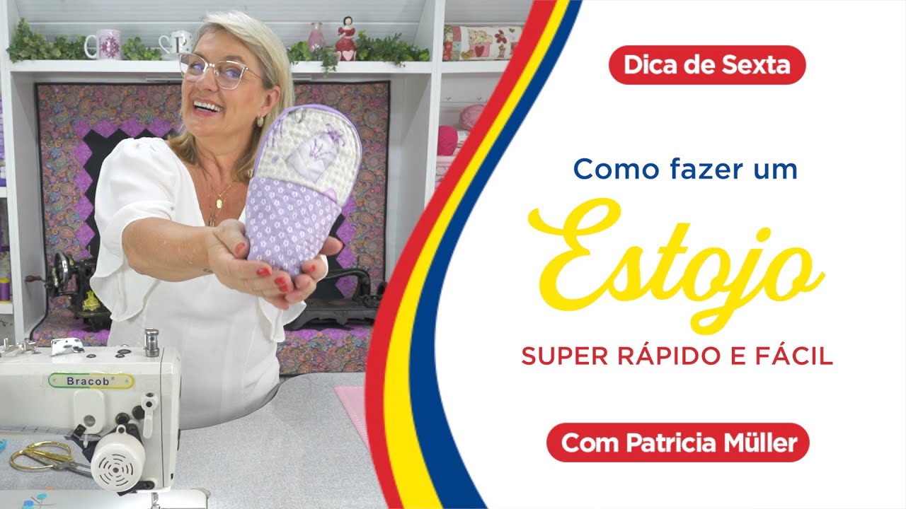 Como fazer um ESTOJO super RÁPIDO E FÁCIL | Dica de Sexta