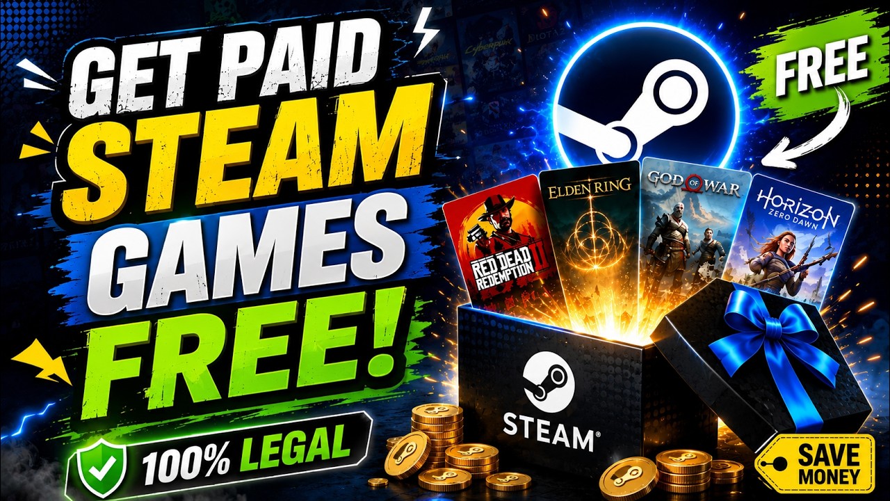 🔥 How to Get PAID Steam Games for FREE (100% Legal) | Lua Tools | 2026 Guide