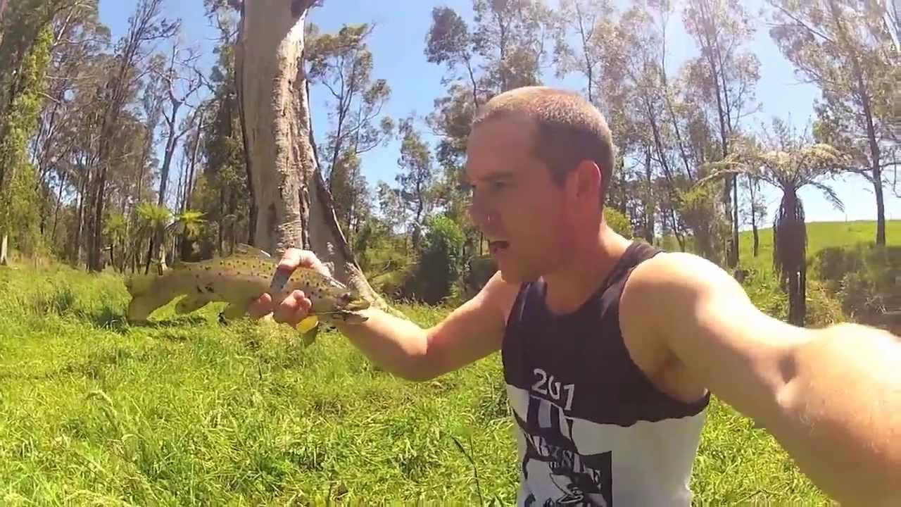 small stream trout fishing Victoria Australia