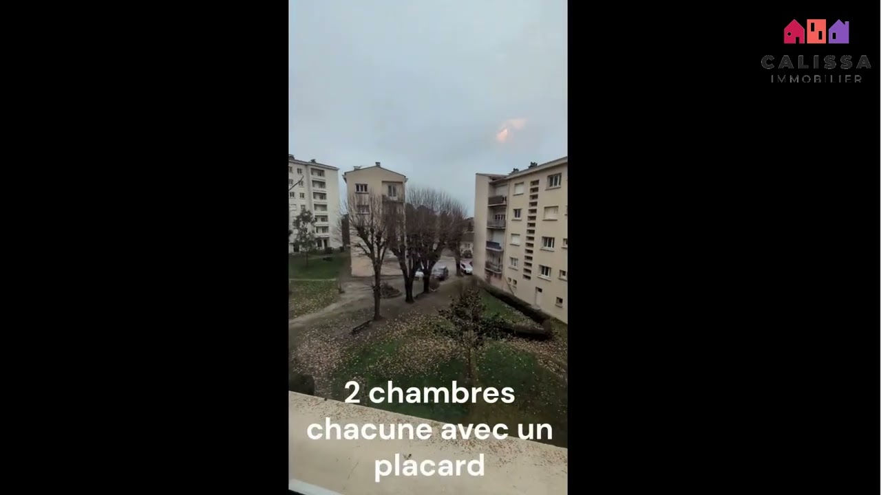 A LOUER - TOULOUSE - GUILHEMERY - T3 meublé de 64m² avec balcon, garage et parking - 1 061€ CC