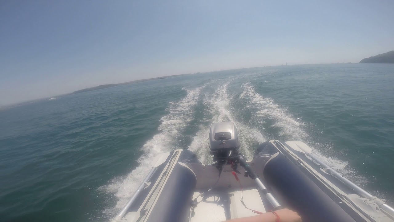 Kingsand and Cawsand - Honwave T32 Mariner 15HP