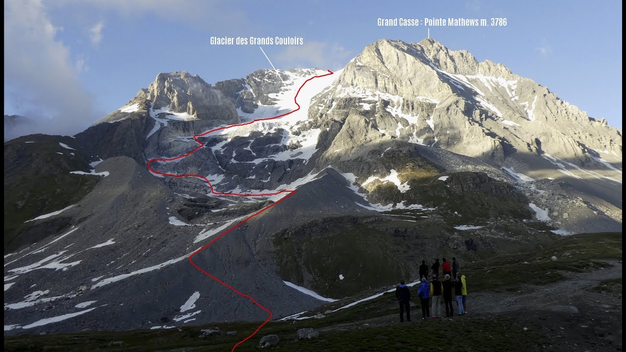Pointe de la Grande Casse m. 3855 (Alpi Graie - Vanoise)