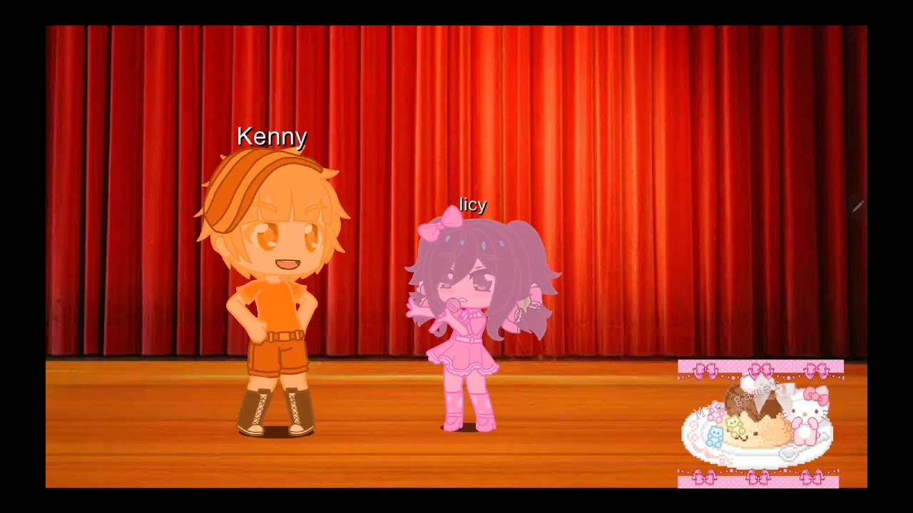 Lena Push Licy On The Floor And Blame On Kenny/Grounded