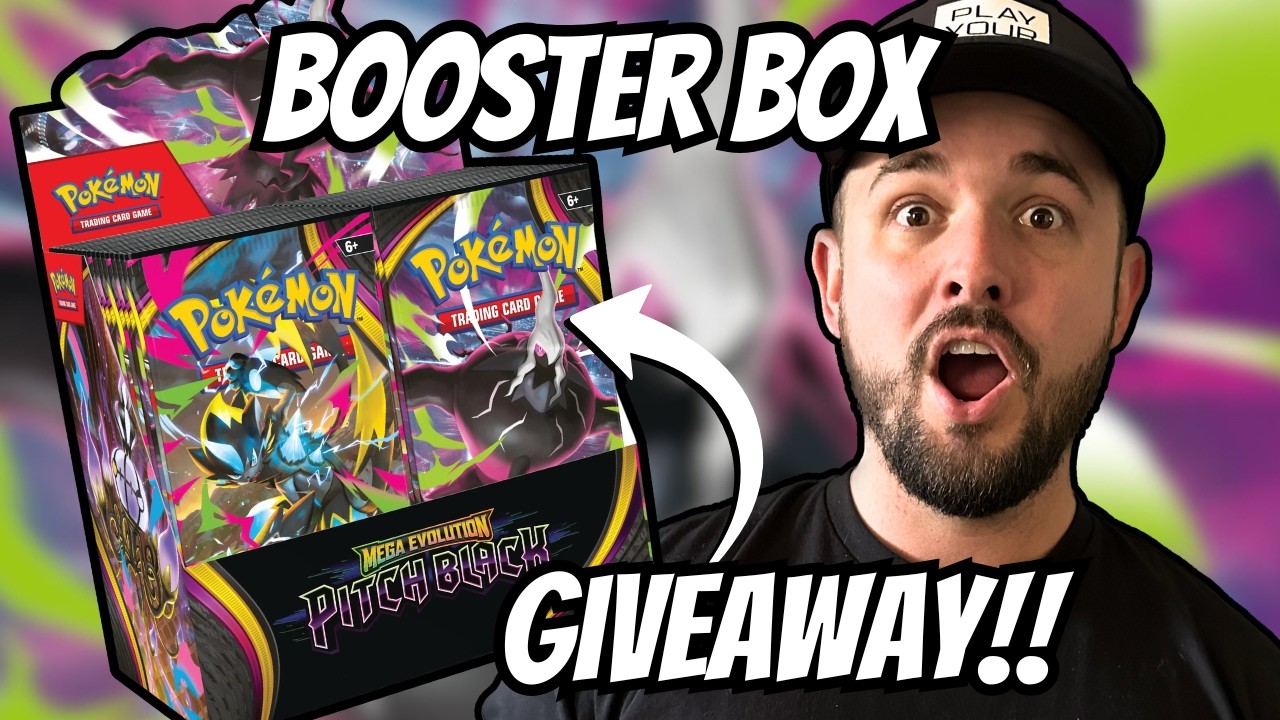 *NEW* Pokemon Pitch Black Booster Box OPENING