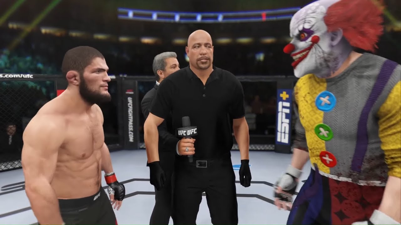 UFC 4 - Khabib vs. Doink Clown - Champion Fights ☝️🦅