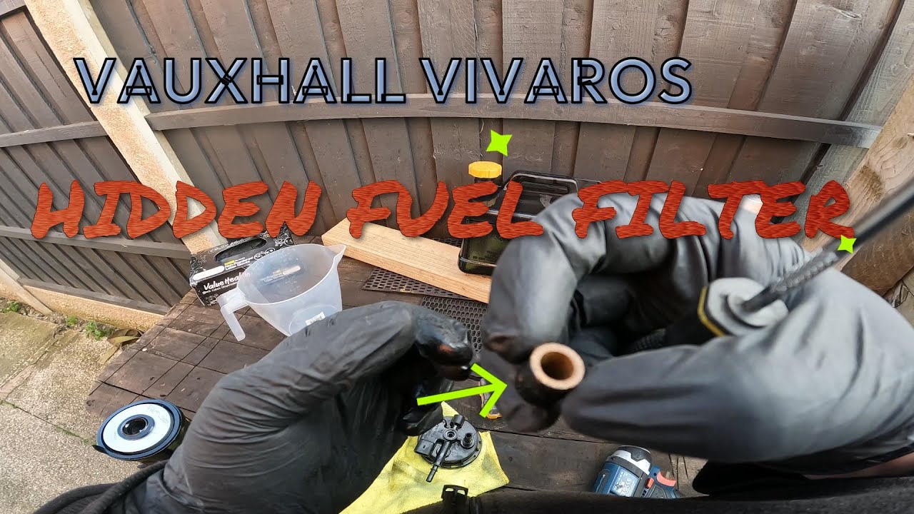 Vivaro 2.0 service m9r hidden fuel filter