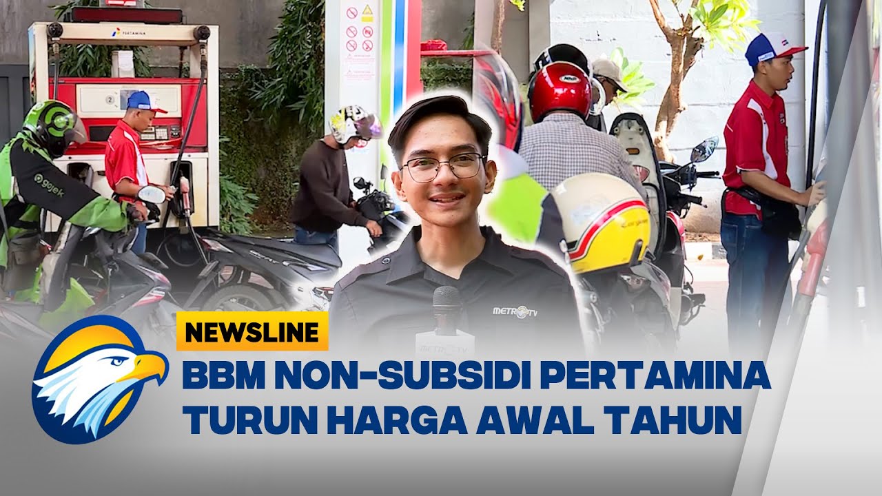 Harga BBM Non Subsidi Pertamina Turun Mulai 1 Januari 2026  [Newsline]
