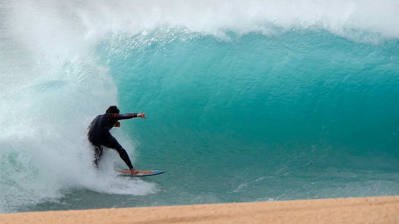 Encuentro la OLA SOÑADA para un SKIMBOARDER