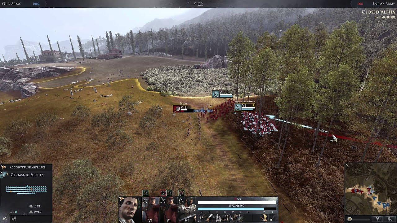 Total War: ARENA - Caesar - Match 75 (Live) (Closed Alpha)