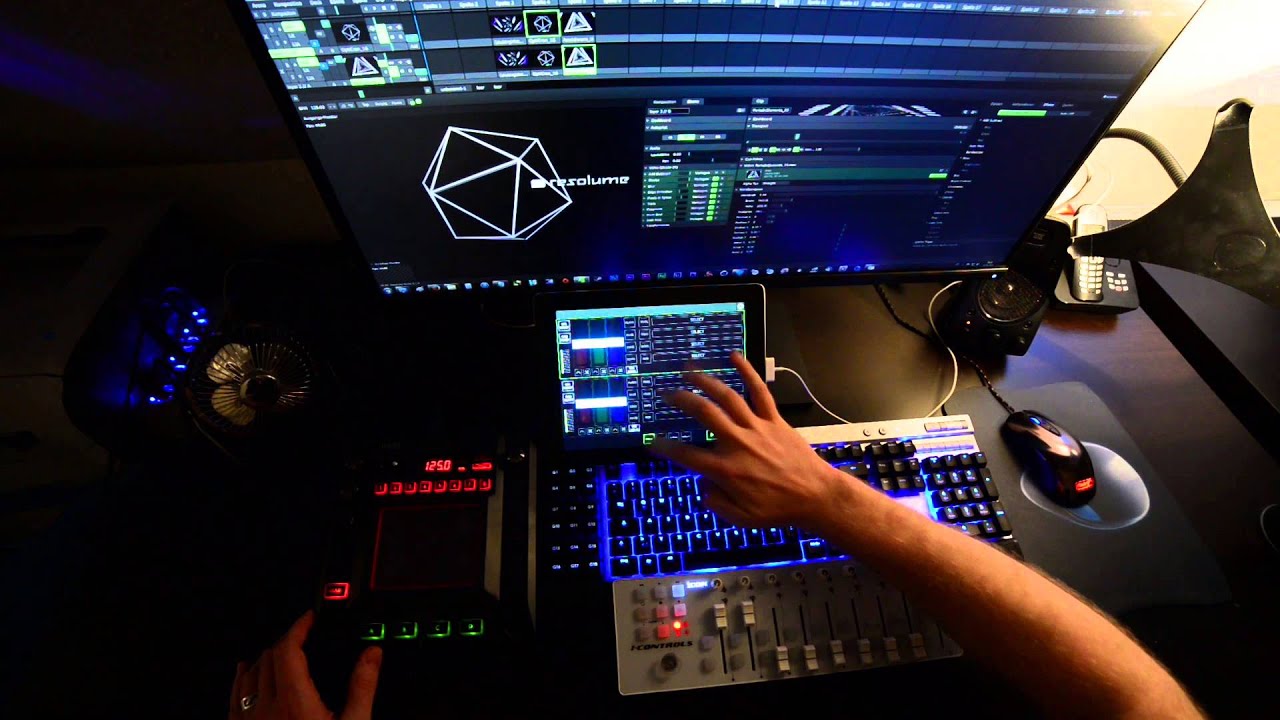 Resolume || touch sequencer || Lemur
